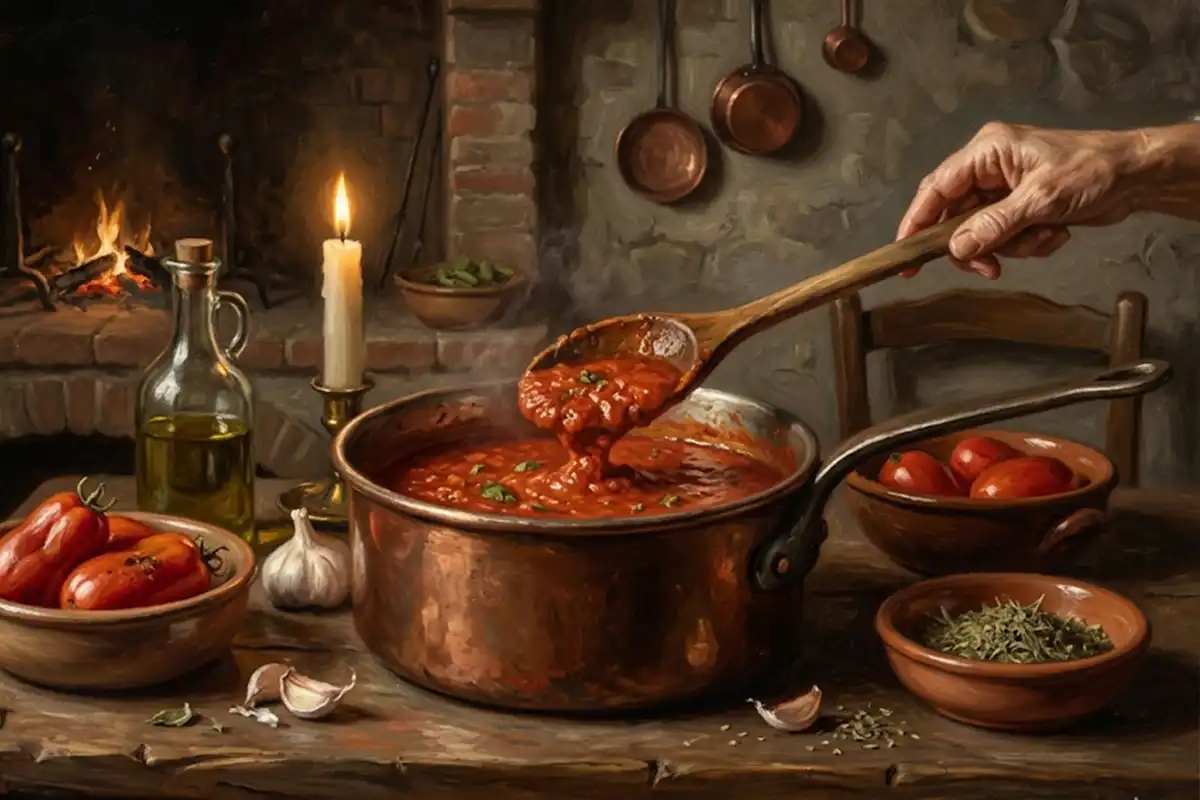 História do Molho ao Sugo estilo italiano