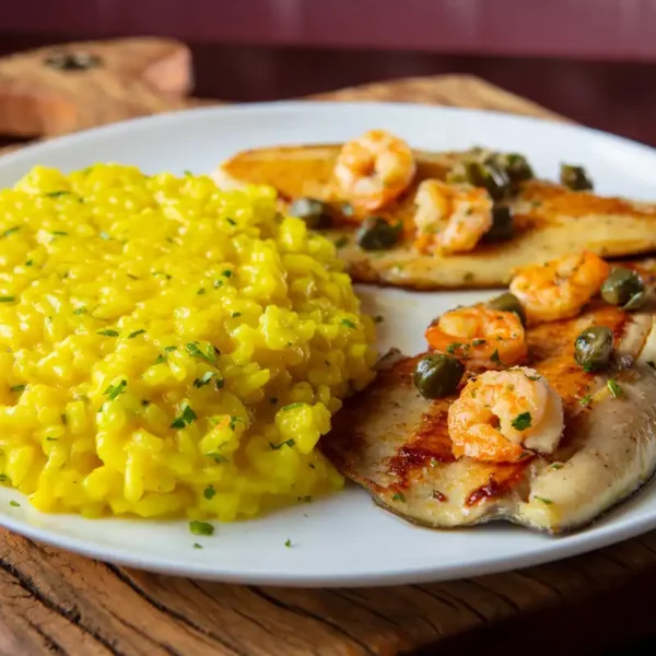 Truta al Risotto